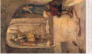 ジョンバニヤンによる「巡礼者の進歩」のイラスト、1910年頃 作： Walter Stanley Paget